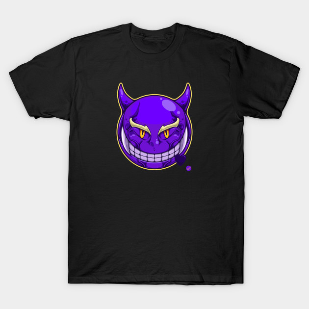 Evil violet emoji smiling grinning smiling smirking by BONEINKCOLLECTIONS